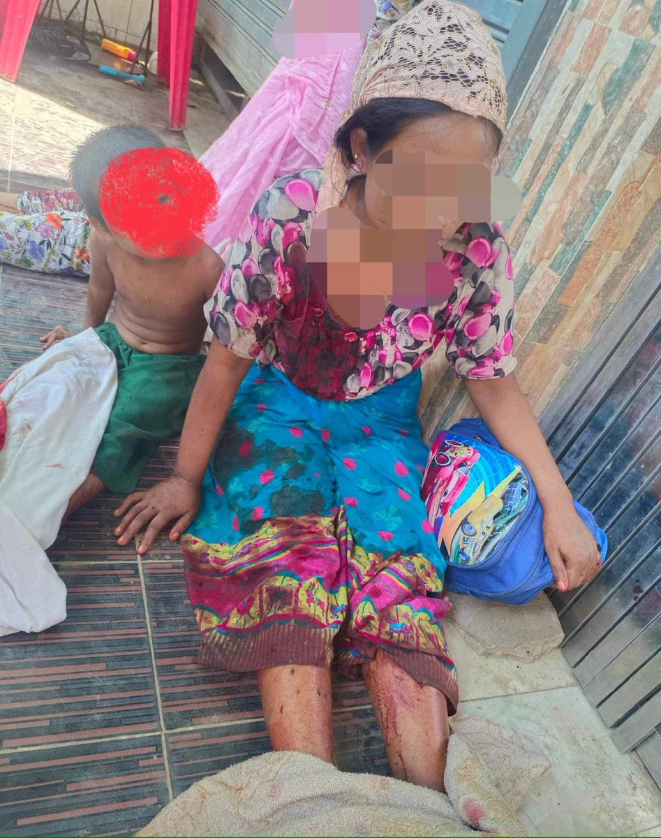 SweRohingya's tweet photo. A very tragic incident occurred today in Ward 1, Maungdaw.A Rohingya lost his life &amp; over 10 others injured in a deliberate drone attack by Rakhine militant group, Arakan Army.The situation remains volatile and calls for urgent attention to prevent further loss of innocent life https://t.co/kCEzyn2okJ
