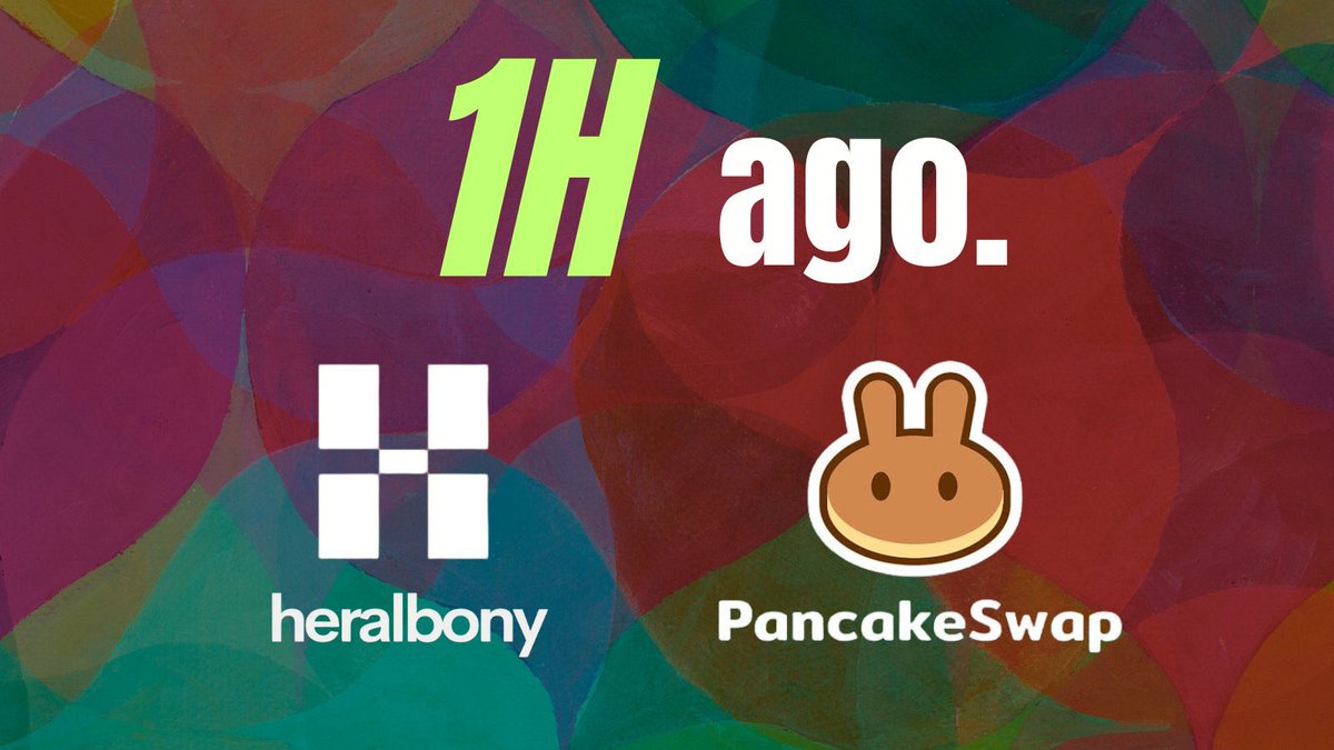 heralbonytoken's tweet image. $HB lists on PancakeSwap in 1 hour! 🚀

#B2E #burn2earn #difines #crypto