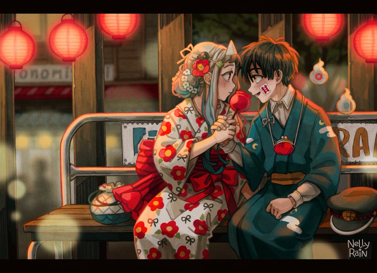 NellyRain37's tweet photo. ❤️🎋🍎🍭🏮
#hananenetanabata #七夕 #花子くん https://t.co/CcolG97uIo
