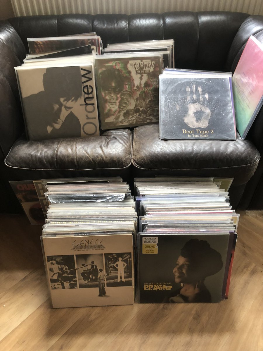 MagpieSaint's tweet image. Some of the records that need putting back on shelves/book cases after building work over last 4 months
I could be here for some time