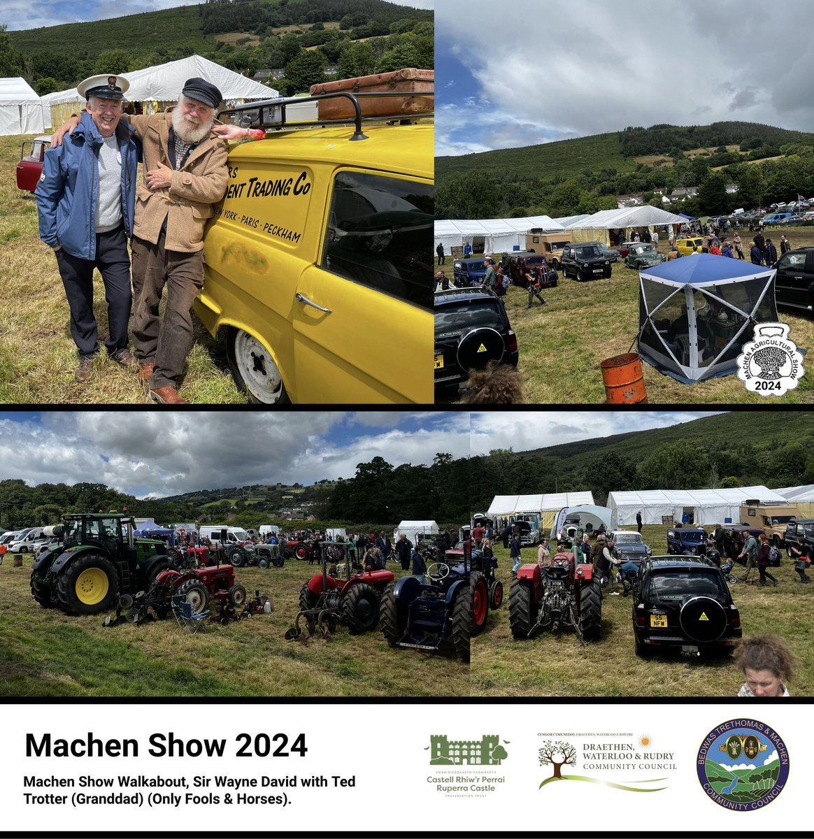 McConAmanda's tweet photo. โ๏ธ๐ Machen Show 2024 ๐โ๏ธ
Despite the weather, it was a great day with lots to do and see. Well done to all involved.
#BTMCC #DWRCC #RuperraCastle #MachenShow #Community #FamilyFunDay #BTMarea #GYRarea @CaerphillyObsvr https://t.co/PUajNS8his