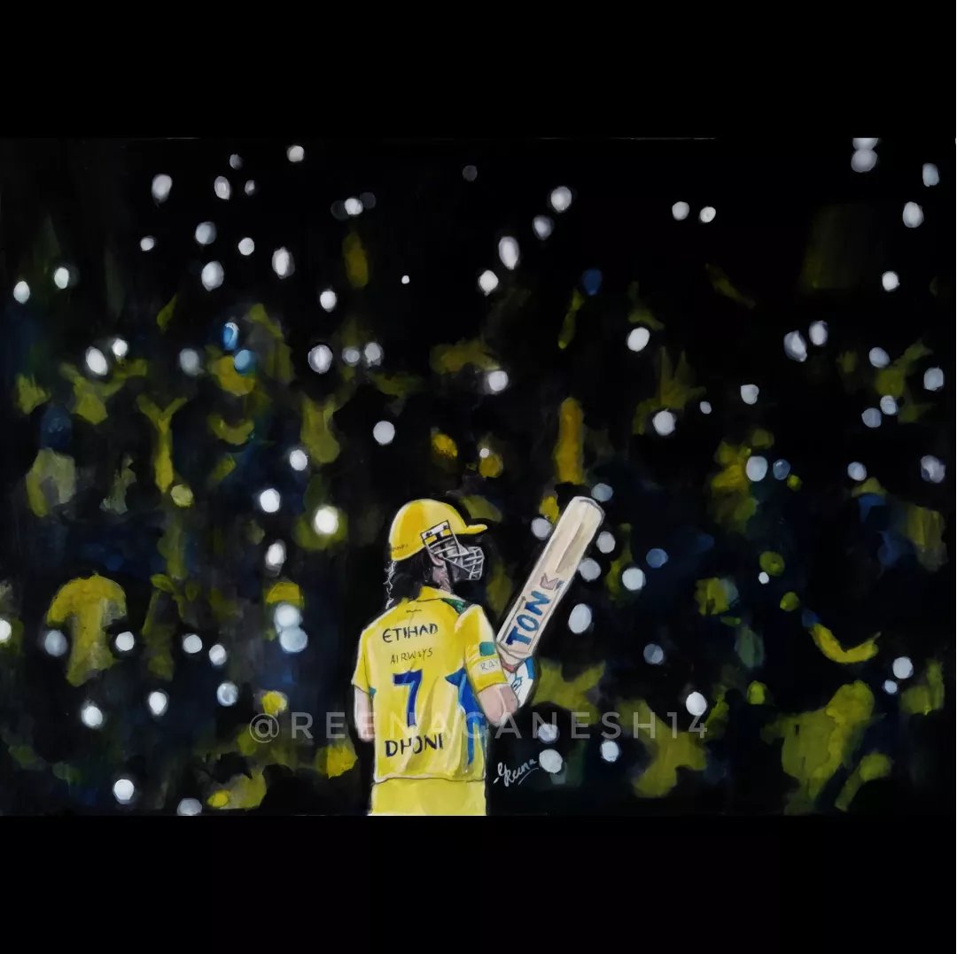 Reenaganesh14's tweet photo. Happy Birthday thala Dhoni 😎 the moment when Thala enter the ground for bating ❤️
#thalaforareason #ThalaDhoni #HappyBirthdayMSDhoni #HappyBirthdayThala https://t.co/TeqWw7bAoS