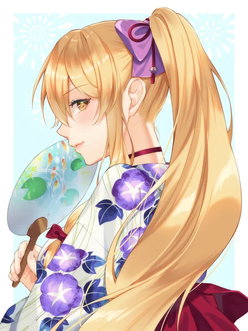 ポニテ紫様 