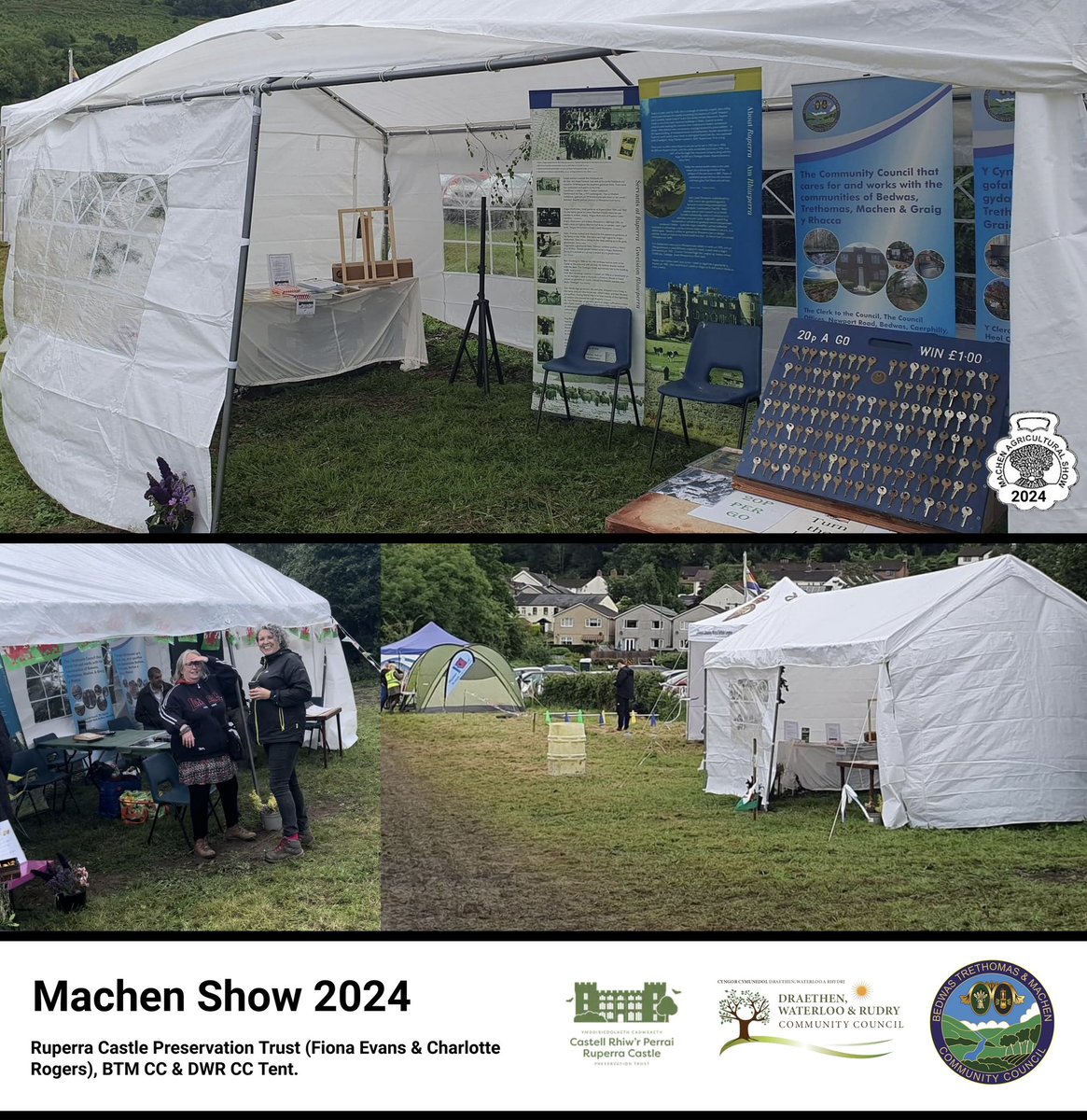 McConAmanda's tweet photo. โ๏ธ๐ Machen Show 2024 ๐โ๏ธ
Despite the weather, it was a great day with lots to do and see. Well done to all involved. Part 2โฆ..
#BTMCC #DWRCC #RuperraCastle #MachenShow #Community #FamilyFunDay #BTMarea #GYRarea @ruperra_castle @CaerphillyObsvr https://t.co/n9cl0GmYbZ