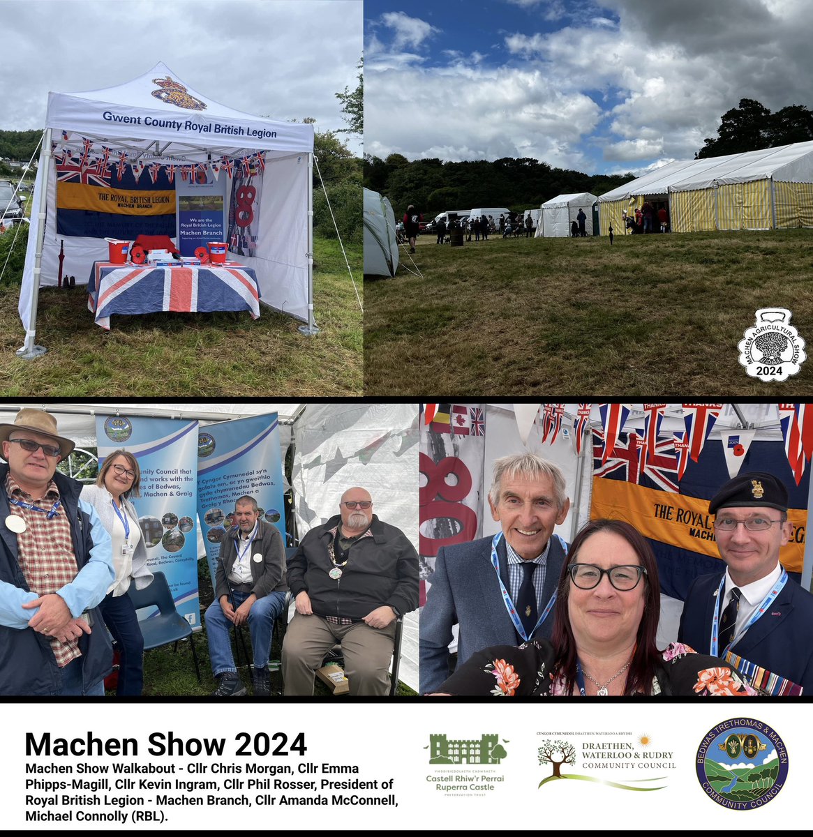 McConAmanda's tweet photo. โ๏ธ๐ Machen Show 2024 ๐โ๏ธ
Despite the weather, it was a great day with lots to do and see. Well done to all involved. Part 2โฆ..
#BTMCC #DWRCC #RuperraCastle #MachenShow #Community #FamilyFunDay #BTMarea #GYRarea @ruperra_castle @CaerphillyObsvr https://t.co/n9cl0GmYbZ