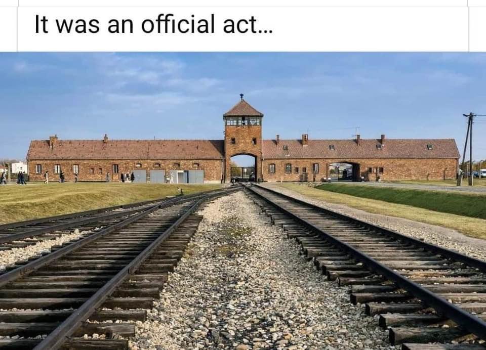 For all who choose to #Forget - #Nazism and #Fascism are all part of official acts that help destroy nations. Carry on and we may see something this disastrous