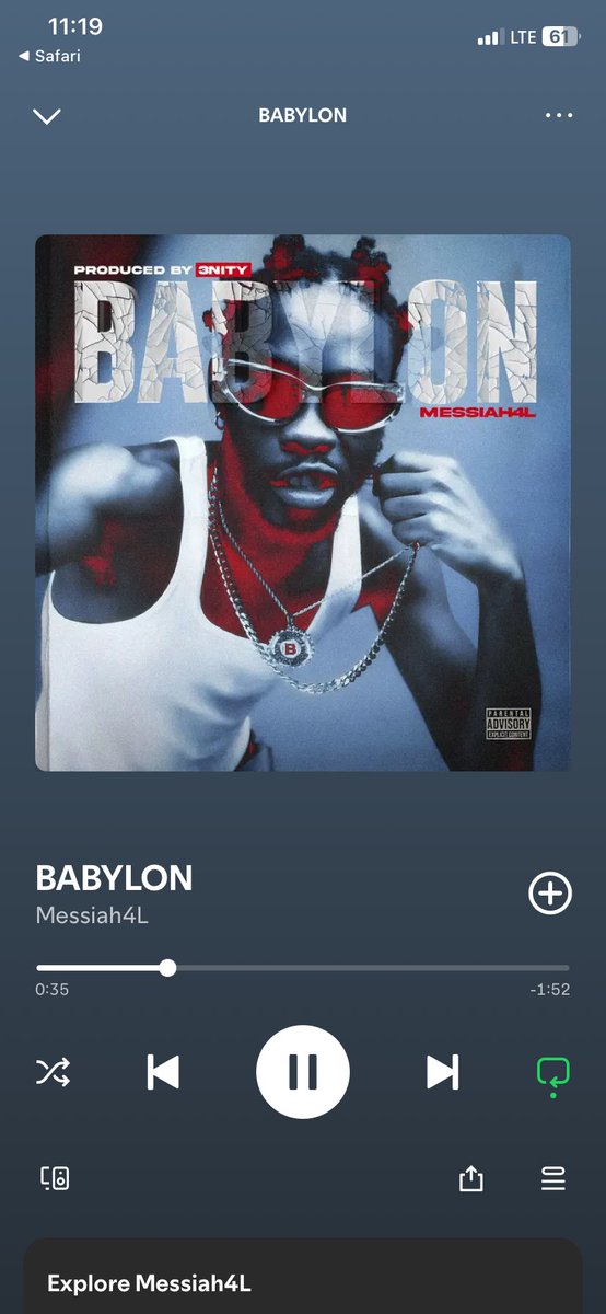 koftownFlower's tweet photo. This is a hard piece Charley @messiah4Lifee new piece is a gem 🥺❤️
Check this tune out : https://t.co/LssfzofXz8

 #BabylonByMessiah4L https://t.co/GW96zz9sHA