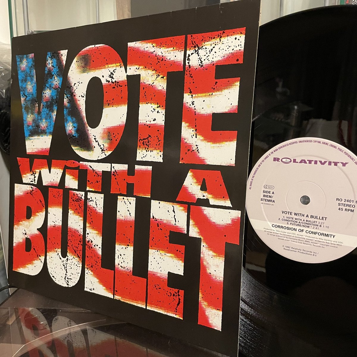 HERETIC19880703's tweet photo. 選挙だったので
CORROSION OF CONFORMITY
1992 Vote With A Bullet https://t.co/nouGtEZpKZ