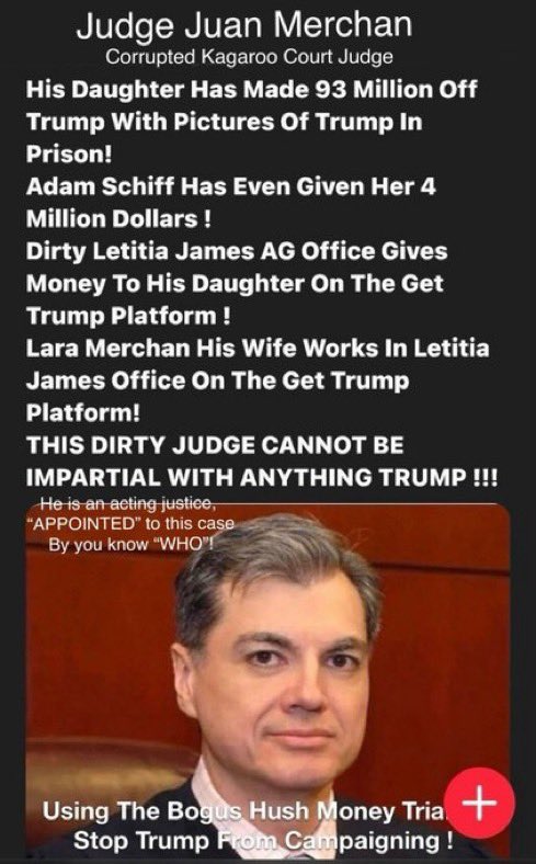 WenMaMa2's tweet photo. .🚨#T4MAGAt  #A07074 🚨
WatchThisViralVideo👇👇👇
🔥🔥🔥BREAKING NEWS in #Trump case 🔥🔥🔥
✅” Donald Trump case in New York: 
Alvin Bragg and Judge Merchan ordered to respond. Read the latest on the case. The 5th Circuit Court of Appeals ordered the briefs and responses!…”
✅Note2myself:
RE:KangarooCourt
#reJudgeMerchan #reAlvinBragg
#reTrumpTrial @TeamTrump 
#trump2024 #reElectionInterference
@realDonaldTrump @teamTrump
@DonaldJTrumpJr @EricTrump