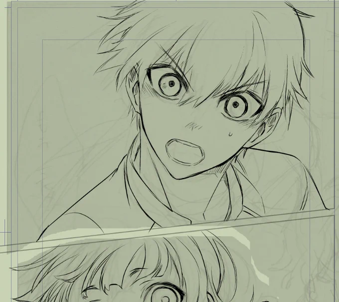 続きが降ってきたので描いてるんですが、41くんかっこいいんだな…いつもisgさん怖～とか思いながら読んでるんだけど…なるほどね…。 