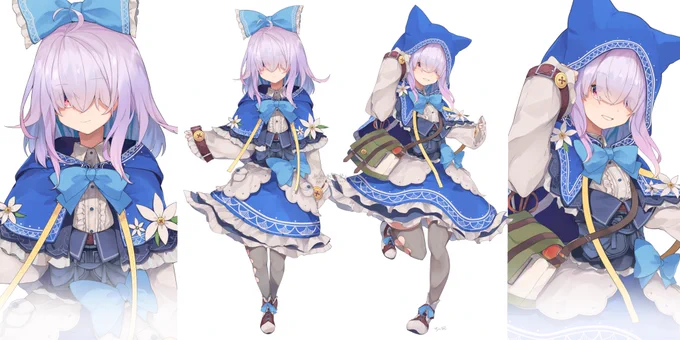 う〜〜ん...!!難しい!! 実作業時間だけでいうとキャラデザの仕事絵が1番時間かかったんじゃないかな!!悩んで放置して1ヶ月くらい! あとはVtuberさんのパーツ作りもダントツだよ! #マシュマロを投げ合おう