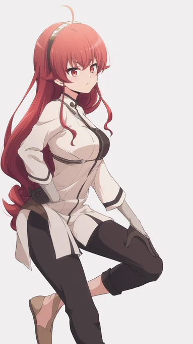 エリスお嬢 過去絵をまとめてみました!可愛く描ける様に色々模索しながら描いてます(過去→現在)  #無職転生 