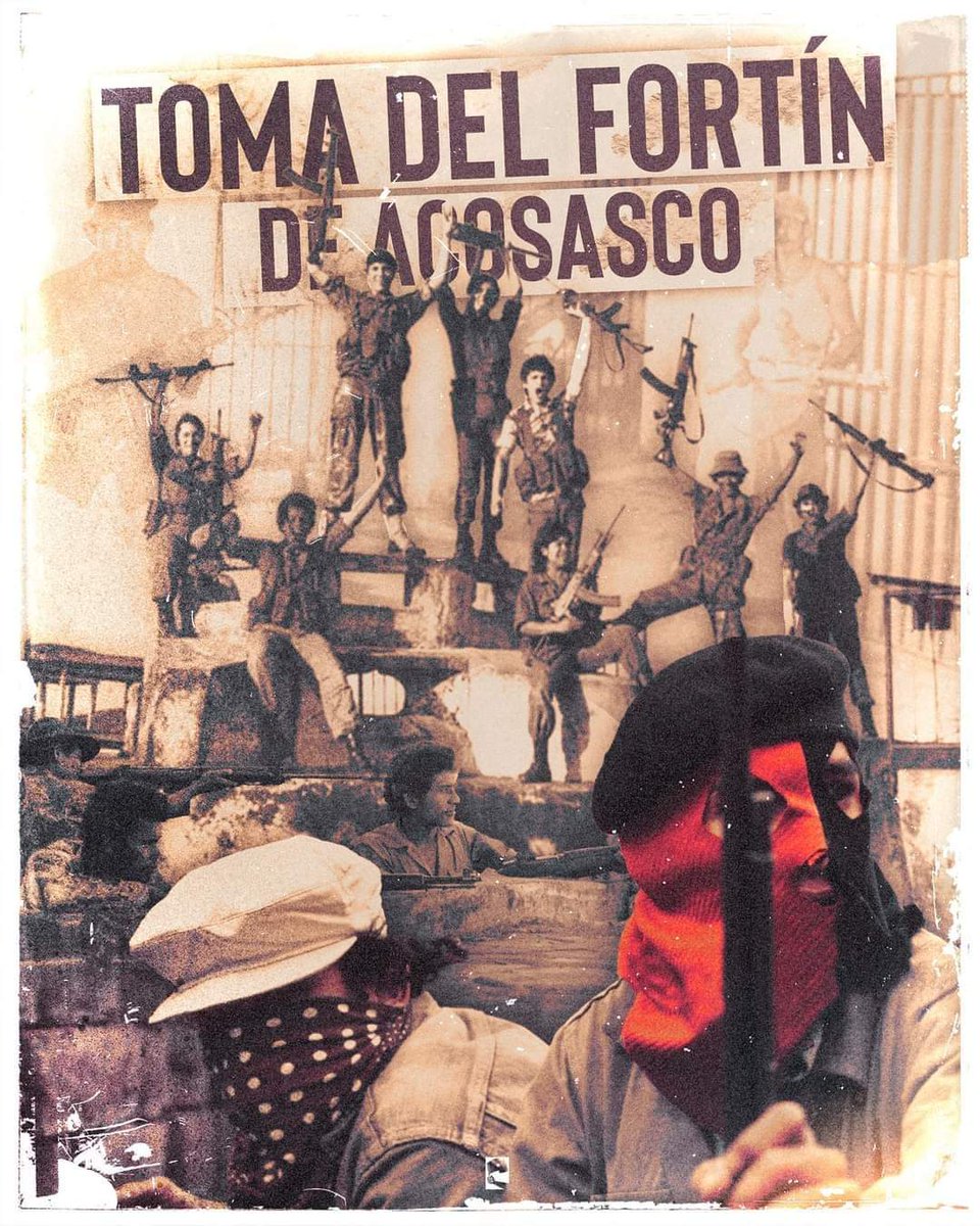 El 7 de julio de 1979, hace 45 años, cayó el Fortín de Acosasco, donde se habían refugiados los efectivos de la Guardia Nacional, tras la liberación de León.

@LeonPrimeraCap1
<a href="/Mariposa_248/">Berlith Castillo🦋</a>
<a href="/BERINGESQUIVEL/">Bering Esquivel</a>
<a href="/Atego16/">@🅰🆃🅴🅶🅾 🇳🇮</a>
<a href="/Amanecerabz/">#TodosSomosDaniel🇳🇮Amanecerabz</a>
<a href="/PresidentedePaz/">Daniel 🇳🇮</a>
<a href="/huella_sandinis/">HUELLA SANDINISTA🇳🇮</a>
<a href="/y_el_sol/">María Alfonsina 🇳🇮</a>
#PLOMO19
