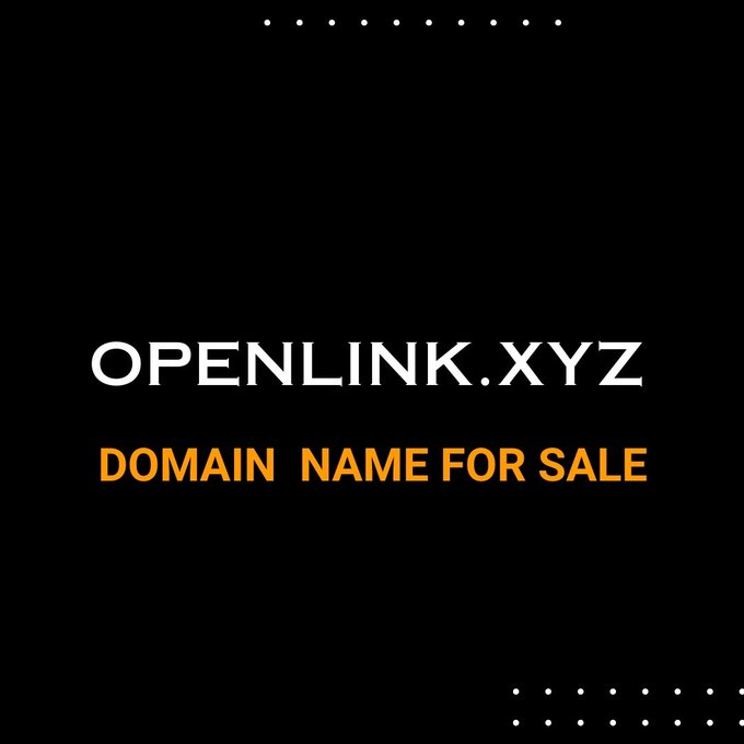 DomainFQ's tweet image. .
Domain Name For Sale

OpenLink.xyz

#OpenLink #Link #crypto #bitcoin📷 #cryptocurrency #blockchain #ML #data #btc📷 #forex #trading #money #nft #wallet #finance #ai #auto #news #media #technology #business #game #Art #Marketing #socialmedia #Business #Startup #Tech