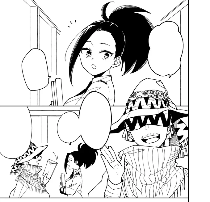 百ちゃん漫画今日は終わらなそう 軽く落書き漫画にしようと思ってたのに何故ペン入れし始めてしまったんや…最終回までには上げます… あとマジェスティックさんがあんな短い出番とは思えないような作画カロリーでびっくりしました 