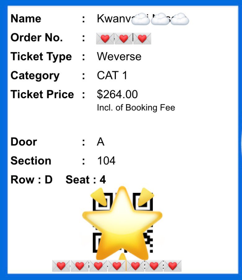 knz_craze's tweet photo. WTS RIIZE FAN-CON “RIIZING DAY” in SG 🇸🇬 (20 Jul)

X1 CAT1 Section 104 Row D

SG$ 230

Letting go at a discount price 
(found myself another ticket)
DM for more details

ทักถามรายละเอียดเพิ่มเติมได้เลยค่ะ

#RIIZE_FANCON 
#RIIZE_FANCON_in_SG
#ตลาดนัดน้องข้าว #ตลาดนัดRIIZE https://t.co/8ZRXSfVI9k