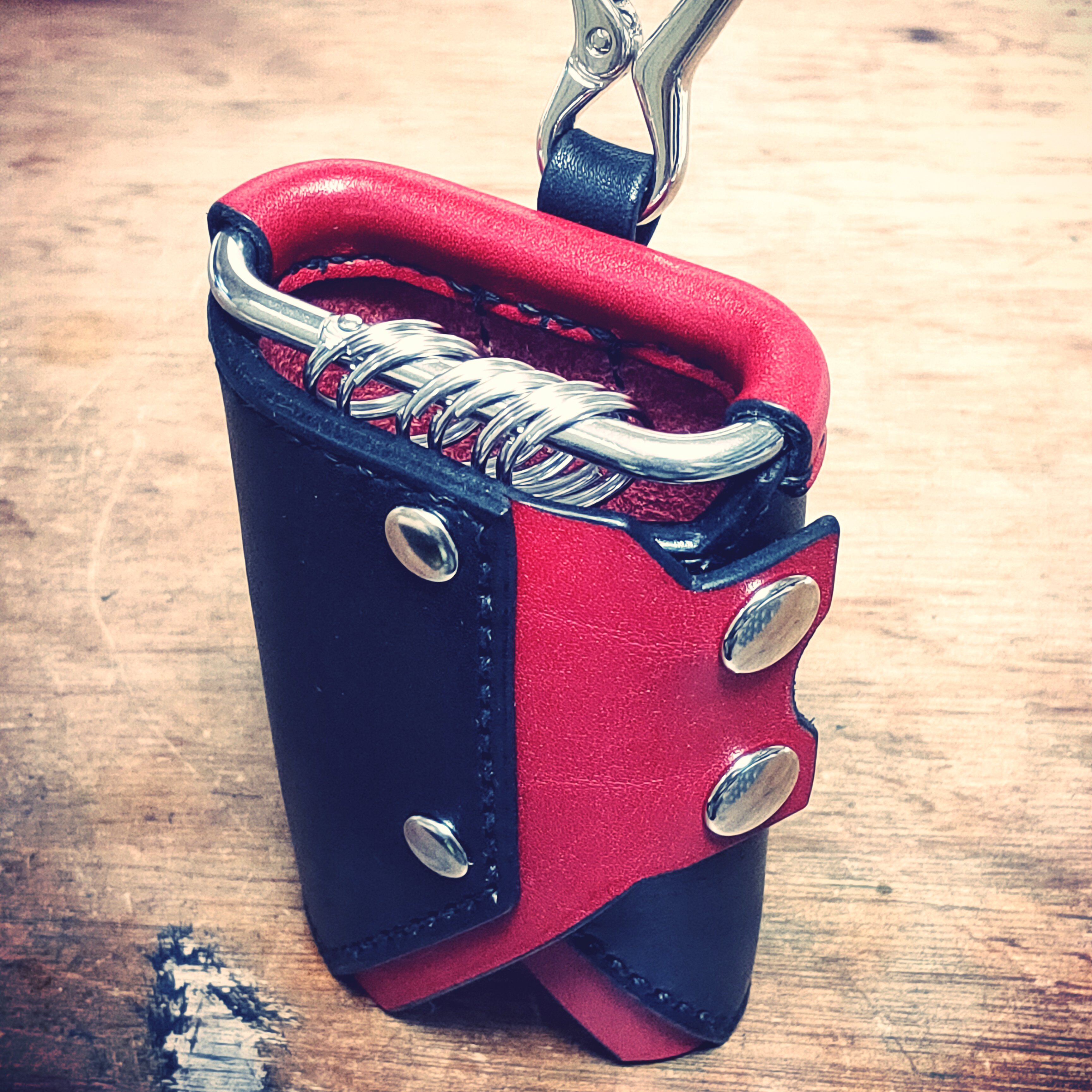 ec melodiカラビナ ec melodi カラビナ EC Melodi Leather Key-Clip