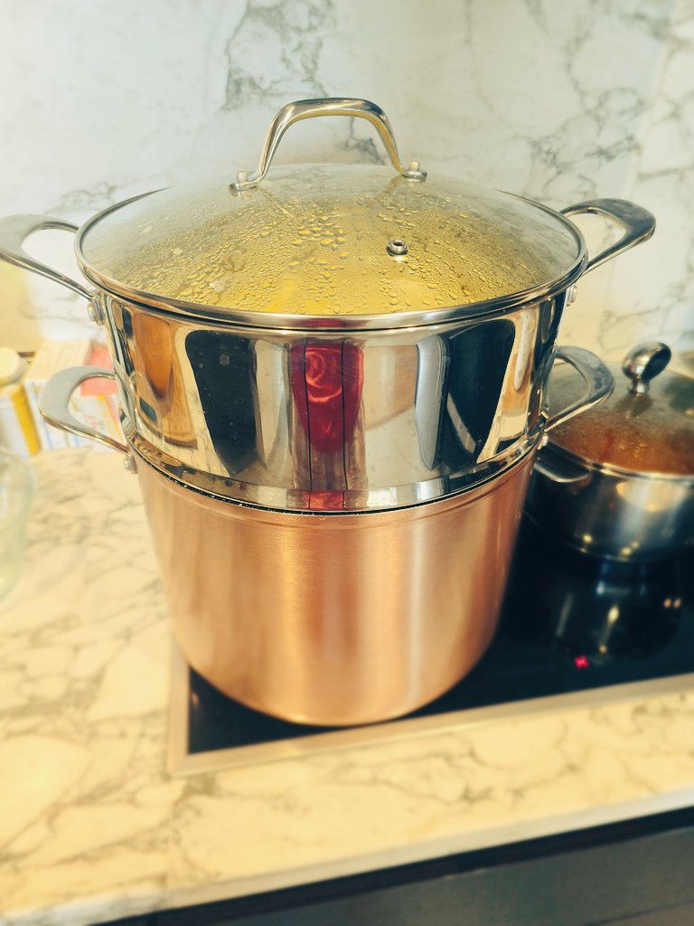 DaliaZinaGhanem's tweet photo. In paris19 we did our job as citizens, we voted in the 1st round, and we kicked the extreme right #RNOUT! OUT!! No second tour here. Chilling and cooking a great #Algerian #couscous for today. 🇫🇷💪🏼🥘 #NoRN #RNOut https://t.co/uEtcNA2wV3