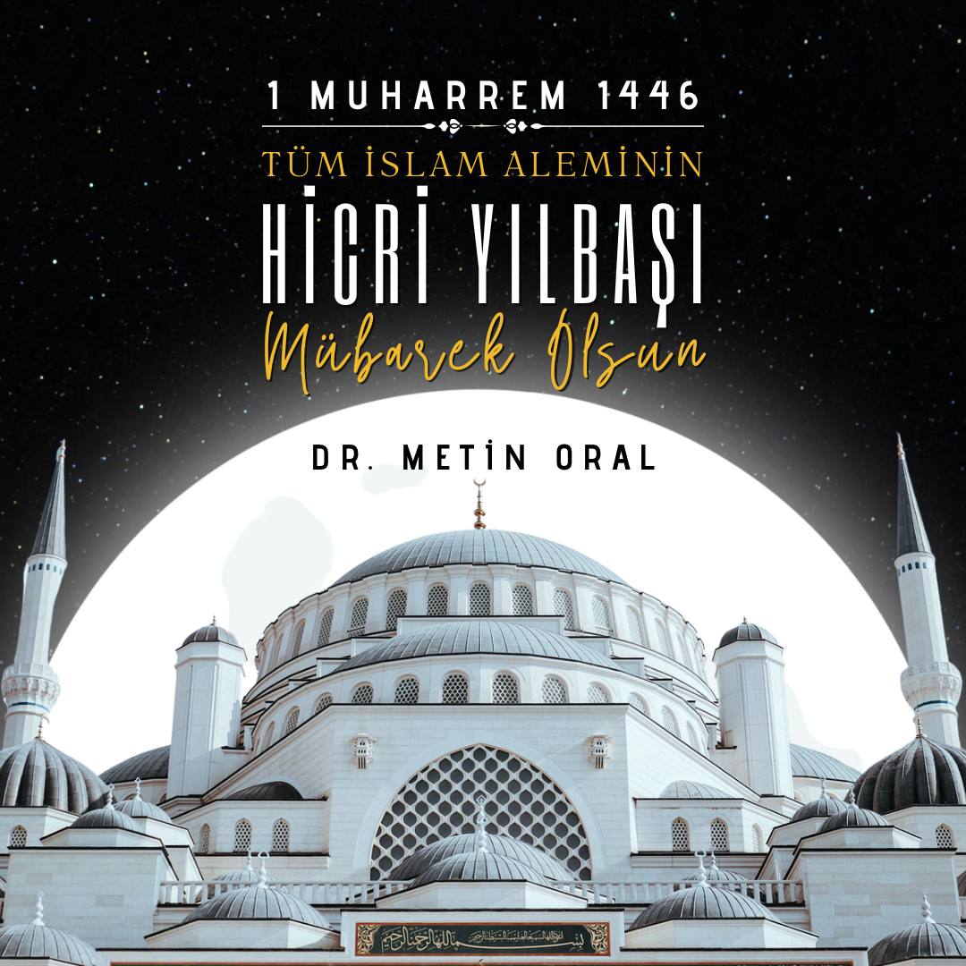 1446 Hicri Yeni Yılımızı kutlar; birlik, beraberlik ve kardeşliğimizin pekişmesine, insanlığın huzur ve iyiliğine vesile olmasını dilerim.