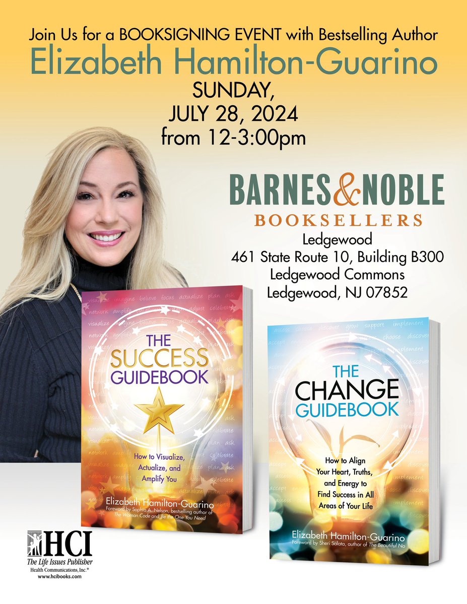 BestEverYou's tweet image. Let’s meet in person!! See this post for when I’ll be in your area. elizabethguarino.com/post/upcoming-…

HCI Books - The Life Issues Publisher at @HCI_Books @simonschuster 

#authorevents #books #booksignings #maine #newjersey #minnesota #iowa