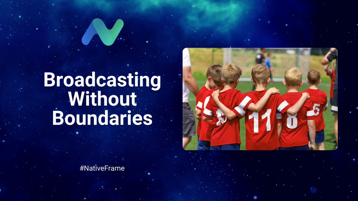 native_frame's tweet image. Break barriers, build bridges. Streaming is about reaching out, not boxing in. #NativeFrame #Livestream nativeframe.com