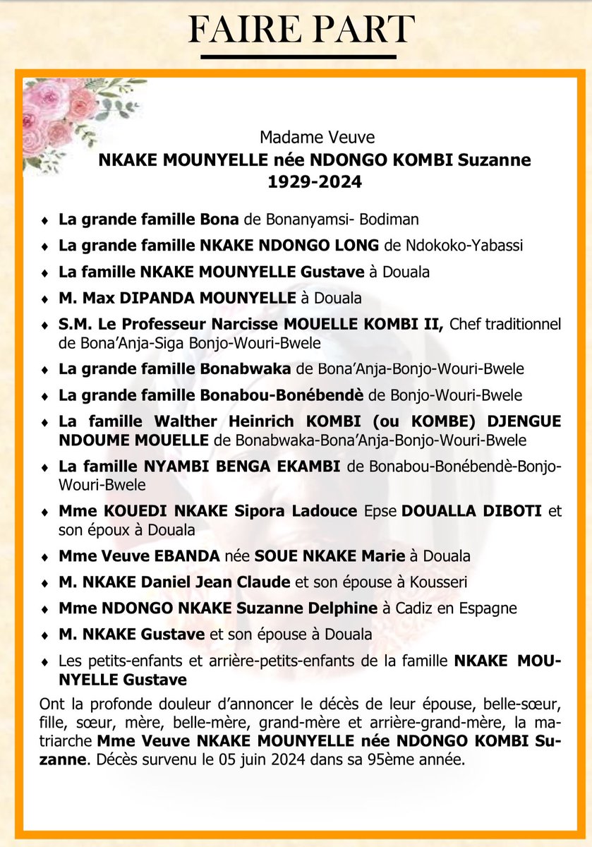 Pr Narcisse MOUELLE KOMBI tweet media