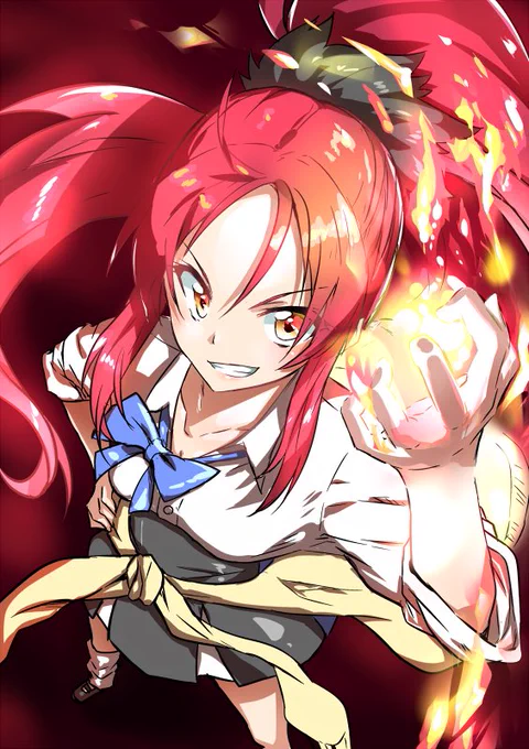 #ポニーテールの日 便乗して過去絵を載せておきます 