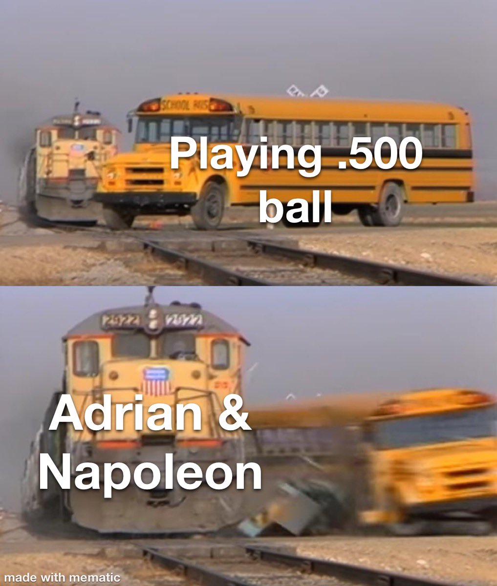 We lost two yesterday @ Adrian College.

7-6 versus Adrian. 

13-2 versus Napoleon. 

We play one more today vs Hudson, MI @ 1pm.