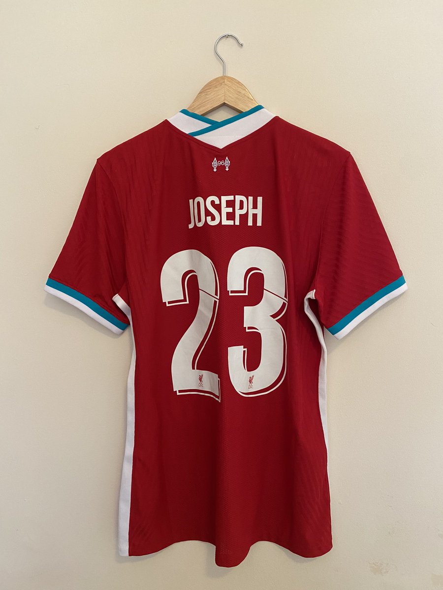 False9VFS's tweet photo. Looking for some advice #LFC fans 🗣️

Came across this 2020-21 full player spec home shirt with printed washing tags. 

Have never seen one with the Just Eat sponsor before and can’t find anything out about it online. 

Can anyone shed any light on it? 

Thanks! https://t.co/sKI6iuaZDV