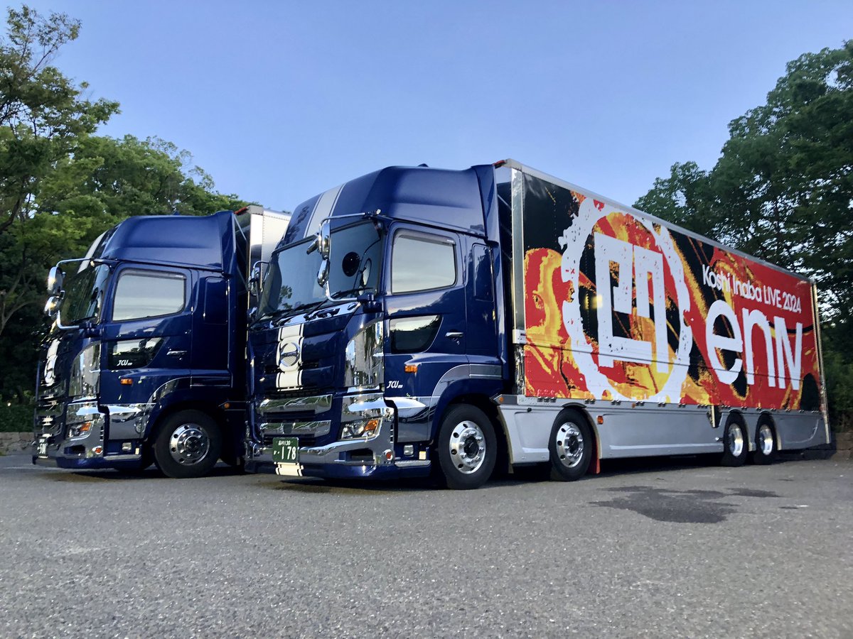 B'z 稲葉浩志 ツアートラックまとめ B'z 稲葉浩志 ツアートラック