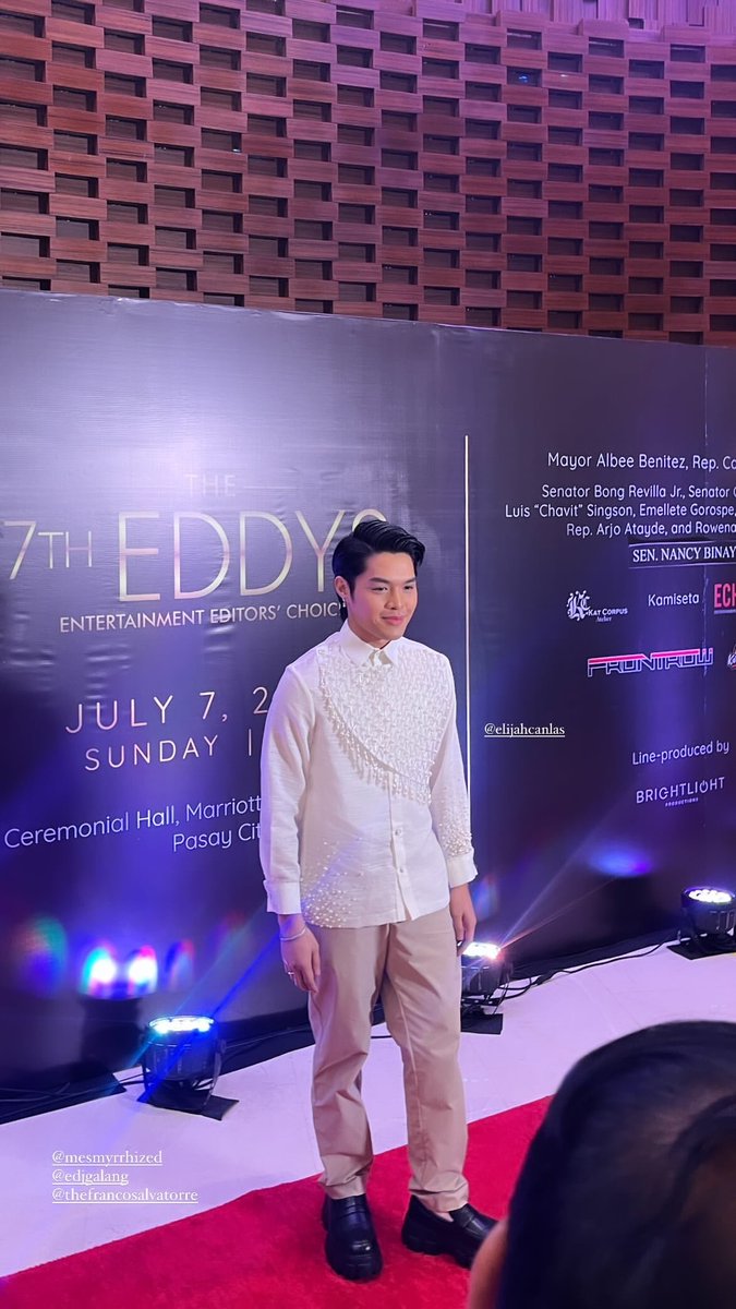 elijahnationofc's tweet photo. We love and miss you too, Mahal @elijahcanlas_ 💚 lezgoooo our best actorrr!!

#7thEddysAwards 
 
© Kuya Archie Rivas | Del Marquez | Sir Jay https://t.co/8zDshfYftp