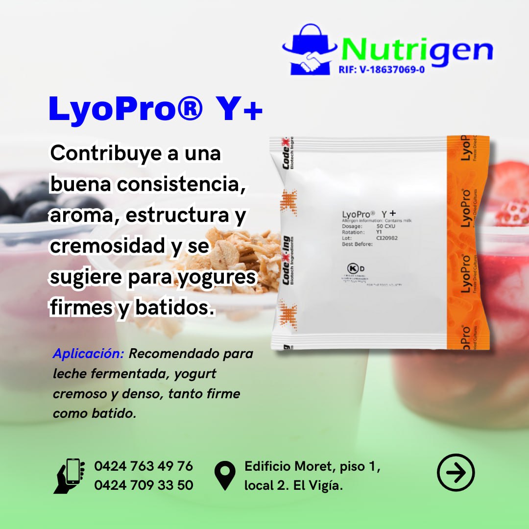 holiouy's tweet photo. Con la combinación perfecta de sabor y beneficios para tu salud, podrás disfrutar de un yogurt casero lleno de bondades para tu bienestar.
📲04247634976
📌Av. Bolívar. Edif. Moret, piso 1 - local 2.
#Nutrigen #CultivosProbioticos #YogurtCodexIng #SaludDigestiva https://t.co/nOBAZ324ix