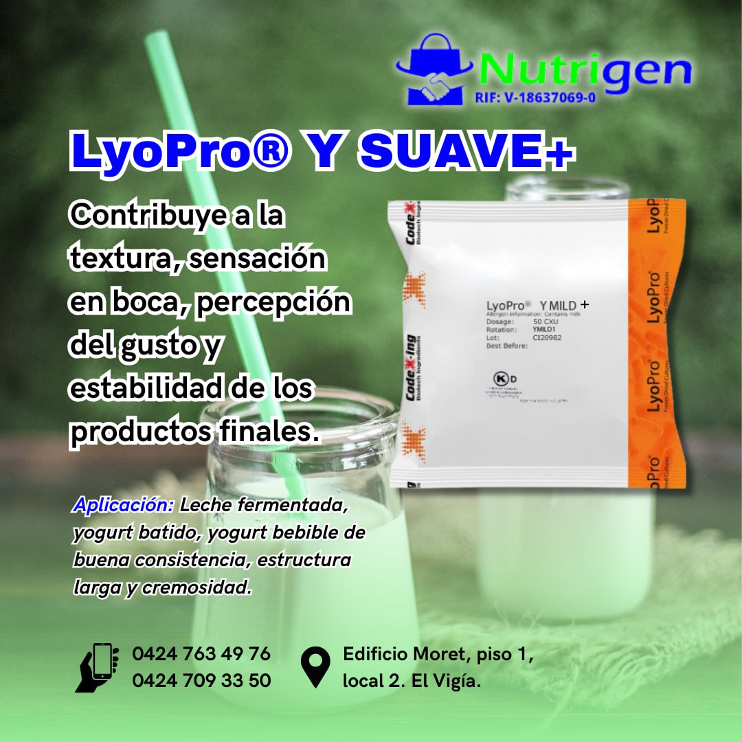 holiouy's tweet photo. Con la combinación perfecta de sabor y beneficios para tu salud, podrás disfrutar de un yogurt casero lleno de bondades para tu bienestar.
📲04247634976
📌Av. Bolívar. Edif. Moret, piso 1 - local 2.
#Nutrigen #CultivosProbioticos #YogurtCodexIng #SaludDigestiva https://t.co/nOBAZ324ix