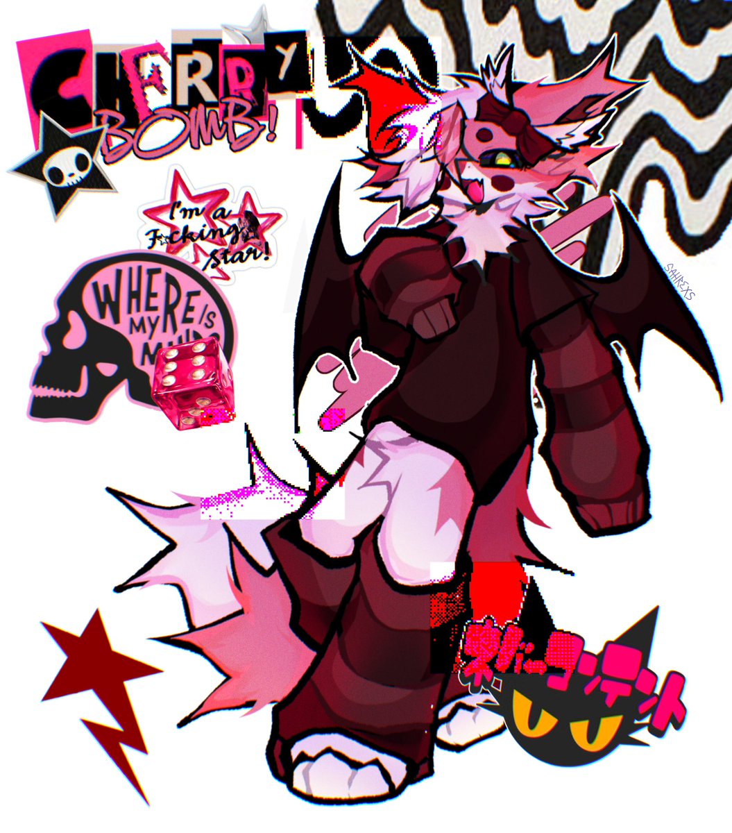 sahrexs's tweet photo. I know I promised to post art in a few hours after he previous one but those got only a few likes ehhh :(

 Whatever #art #furry https://t.co/T7NoecrMyp