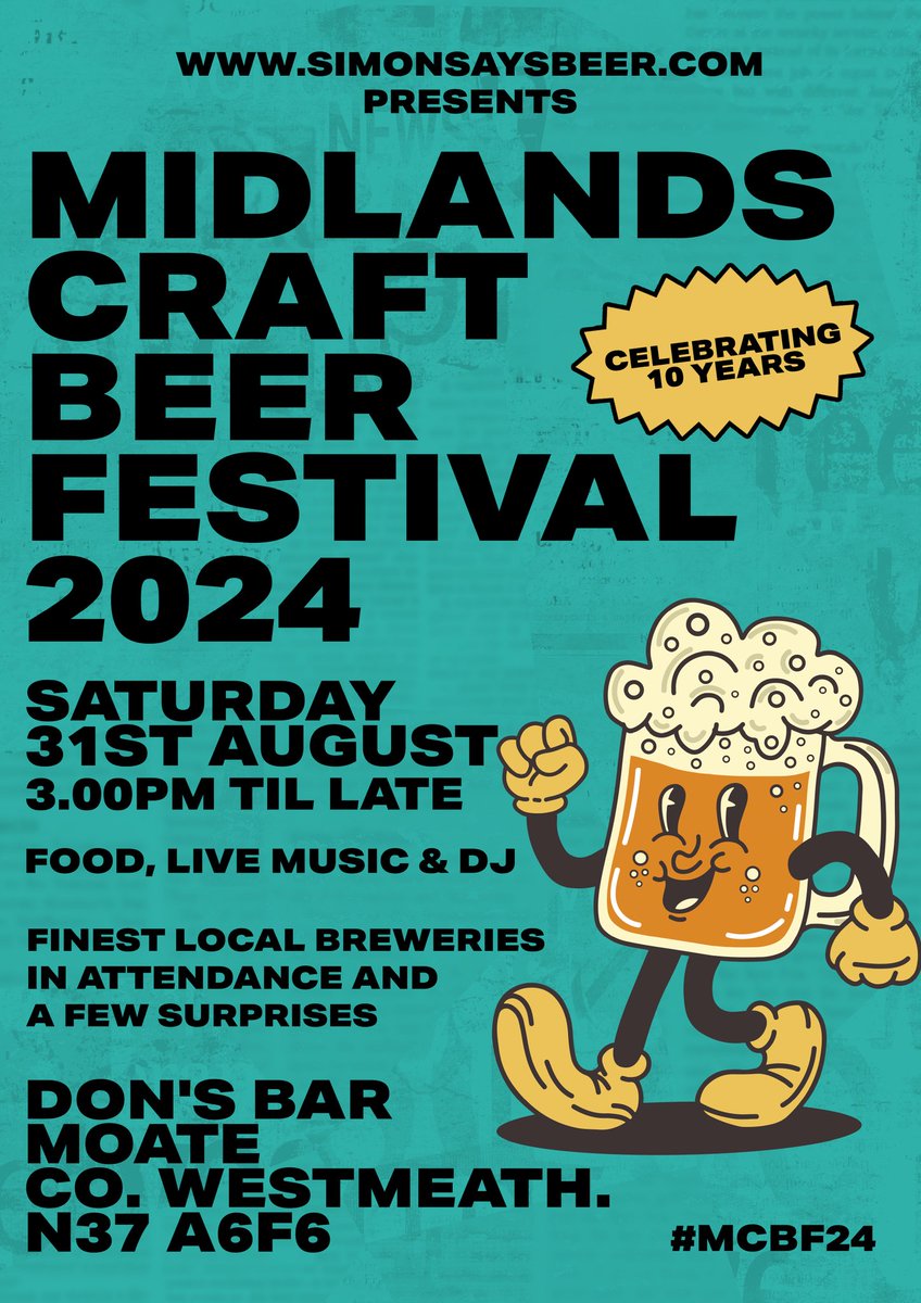 simonsaysbeer.com/2024/07/06/int… A small update for your attention. 🤓🍻 #irishcraftbeer #MCBF24