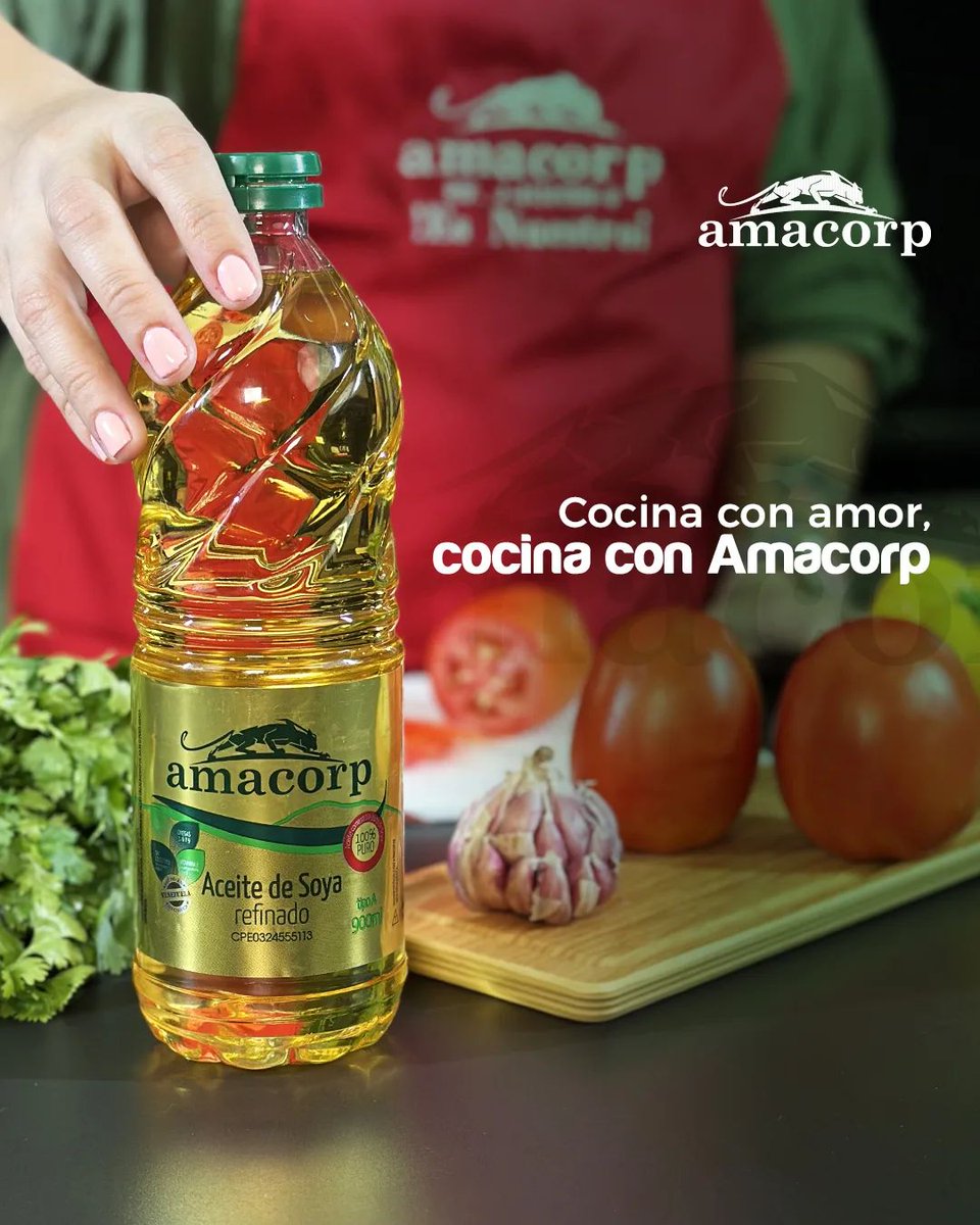 amacorpca's tweet photo. ¿Cuál ingrediente no puede faltar en tus comidas? 🤔

A. Sal 🧂
B. Cebolla 🧄
C. Amor 😍

Cuando cocinamos con cariño y con Aceite de Soya Amacorp todo nos queda mejor 😉

Amacorp 
¡Es nuestro! https://t.co/QnFzqVDLiw