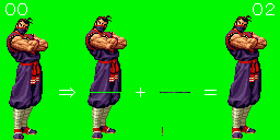 abeaof's tweet photo. #未使用データ　#KOF00　
画像20-002　
KOF02で使用された画像と僅かに違いがある https://t.co/IoUmYD340e