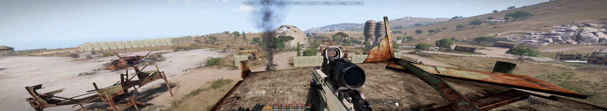 THINK_DESIGN_JP's tweet photo. I tried "#QRF" in "#CreatorDLC #ReactionForces" of #Arma3. This mission system is similer "Dynamic Recon OPS", We've AI soldiers squad and guard HVT from enemies wave from one of location on can choice 3 points location. nice contents. https://t.co/BHAuj9Ca9M