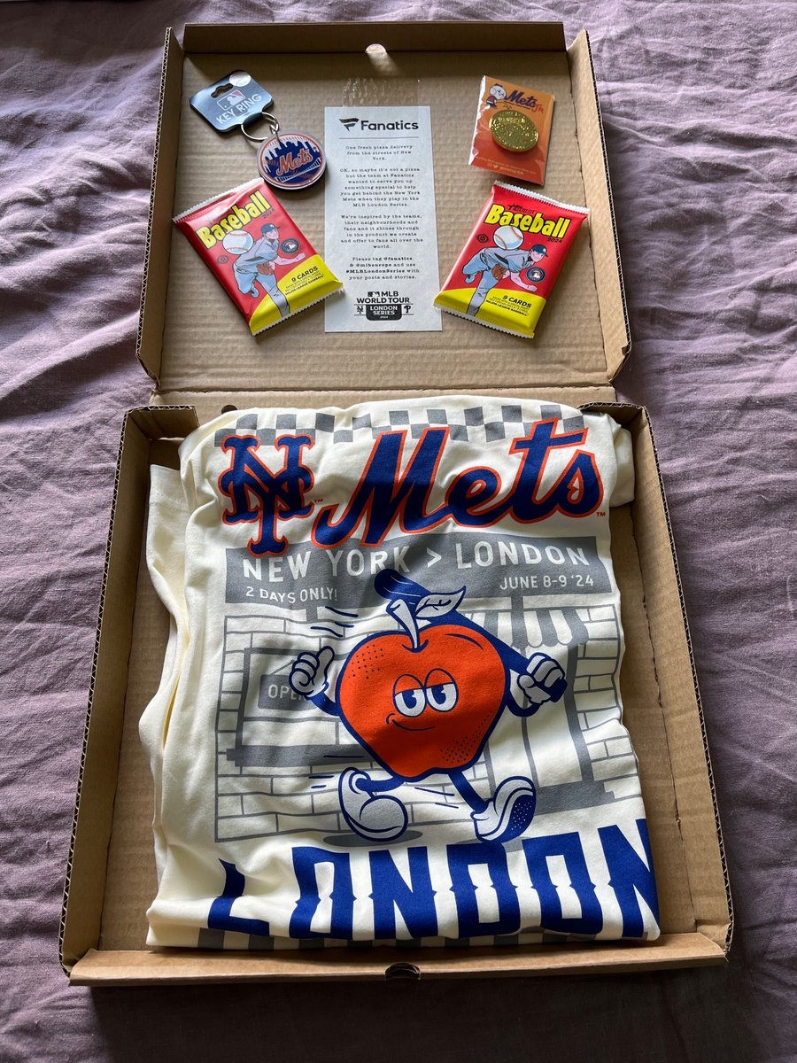 Bat Flips and Nerds (@batflips_nerds) on Twitter photo 🚨COMPETITION🚨
To WIN this <a href="/Mets/">New York Mets</a> bundle featuring a Limited Edition #LondonSeries tee and <a href="/MetsJr69/">Junior</a> pin:
✅ Follow <a href="/batflips_nerds/">Bat Flips and Nerds</a>
🔁 Repost this message
👇 Tag a friend in the comments
Winner picked Weds 10 July 🤞 🚨COMPETITION🚨
To WIN this <a href="/Mets/">New York Mets</a> bundle featuring a Limited Edition #LondonSeries tee and <a href="/MetsJr69/">Junior</a> pin:
✅ Follow <a href="/batflips_nerds/">Bat Flips and Nerds</a>
🔁 Repost this message
👇 Tag a friend in the comments
Winner picked Weds 10 July 🤞