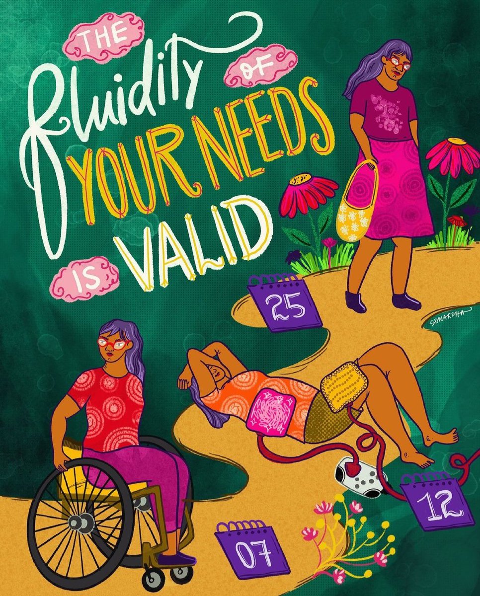 povmumbai's tweet photo. 🌈Celebrating #DisabilityPride with this amazing piece by @sonakshe! 🖼️

#Pride #PrideForAll https://t.co/uup9R7ZskL