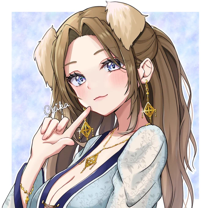 アイコン数年ぶりに新調させて頂きましたCHIKAさん本当にありがとうございました!! 