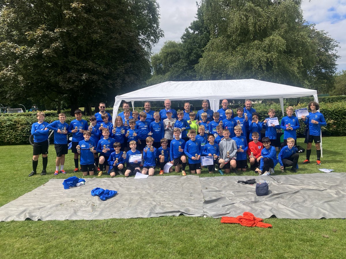 The amazing U11s age group ⚽️⚽️💙💙🏆🏆