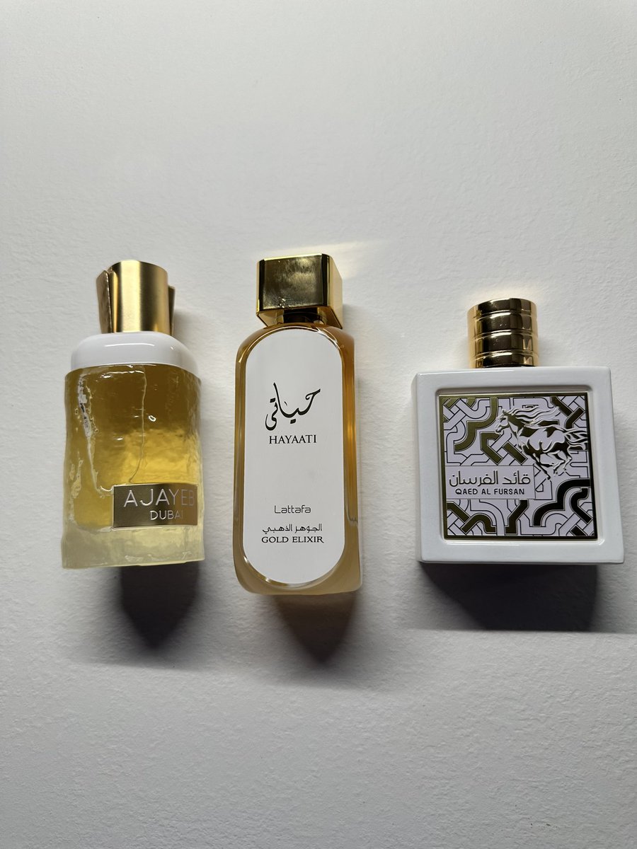 nop_phillips's tweet photo. I blind bought these Arabian perfumes and they are so good. This is the first time I have loved Arabian perfumes without maceration. https://t.co/ZGeSx6MBZz