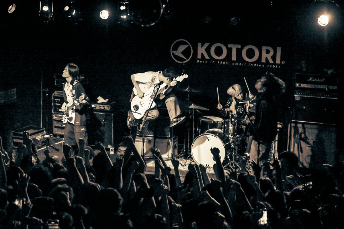 KOTORI_band's tweet photo. 7/7(日) 福岡CB

#KOTORI pre.
『Japanese Super Perfect Tour』

DAY6

ワンマンツアー残り2本
最後までよろしくお願いします！

photo by @masound 

#JSPTour https://t.co/8g9JRWyZ8g