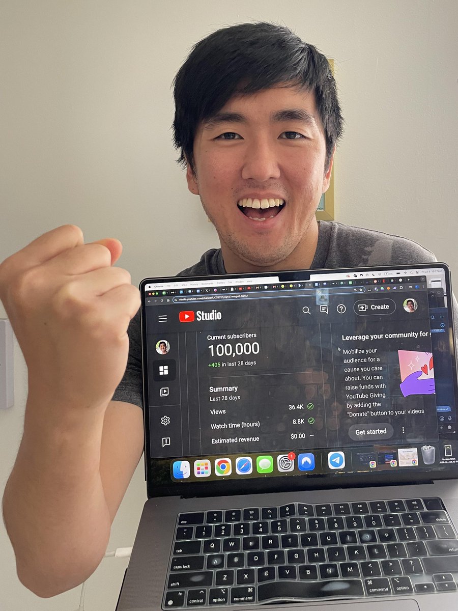I did it! I just hit 100,000 subscribers on YouTube! I started my channel  in 2020 because I was fed up with crypto influencers that favor quantity  over quality because their business