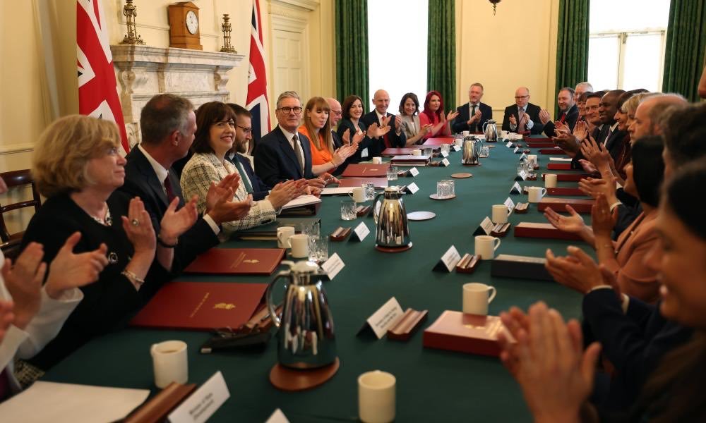 Lefty tears and all that, but when a party that ratfucked Diane Abbott, Faiza Shaheen &amp; Jovan Owusu-Nepaul/tried to gag Martin Forde/described losing Muslim voters as "shaking off fleas", turns out a cabinet that looks like *this*, surely that's worth at least a conversation...?!