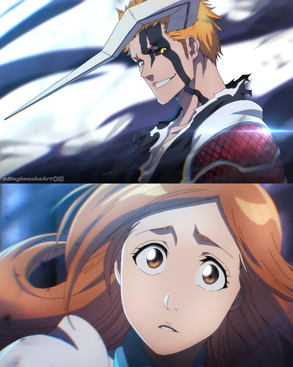 MagimeokaArt's tweet photo. Ichigo and Orihime anime style!🔥
#BLEACH https://t.co/q9e6OfdM7C