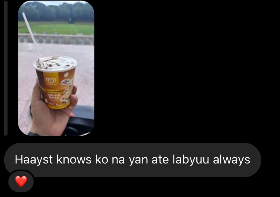 acelodronio's tweet photo. Salamat sa iilan na nakakaalam kung bakit ako nag-iice cream mag-isa sa UP. 😔 https://t.co/RmDmPNNsl1