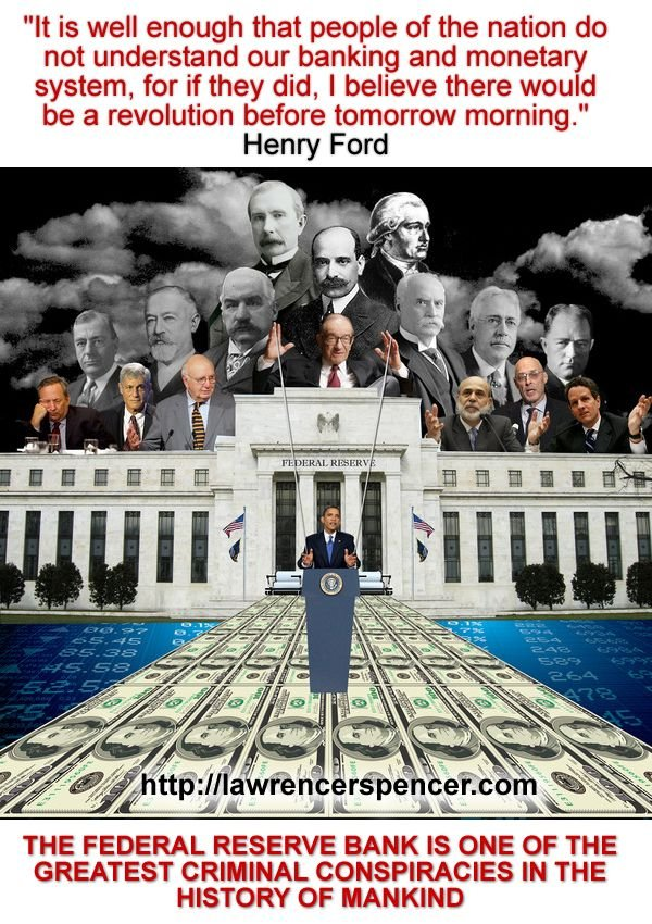 judymorris3's tweet photo. Why the Federal Reserve is Running Out of Monetary Oxygen #AbolishFederalReserve #RestoreSoundMoney
The #FederalReserve was created to make the rich richer at the expense of the poor and middle class. But it was also a tool to concentrate and expand federal power in the Imperial City. While it has succeeded phenomenally, the roots of its greedy and corruption will ultimately crash and burn the entire monetary system.
"What passes for central banking today is really a perverse form of Wall Street-pleasing monetary manipulation. It employs the vocabulary of central banking, but in practice it fundamentally undermines main street prosperity, even as it showers the 1% (the top wealthiest people) with unspeakable financial windfalls.
Stated differently, virtually everything the Fed does for the alleged benefit of the American economy is both unnecessary and a ruse. The Fed has actually become a captive of the Wall Street traders, gamblers and high rollers, and functions mainly at their behest."
https://t.co/6mBKrQKBF7
