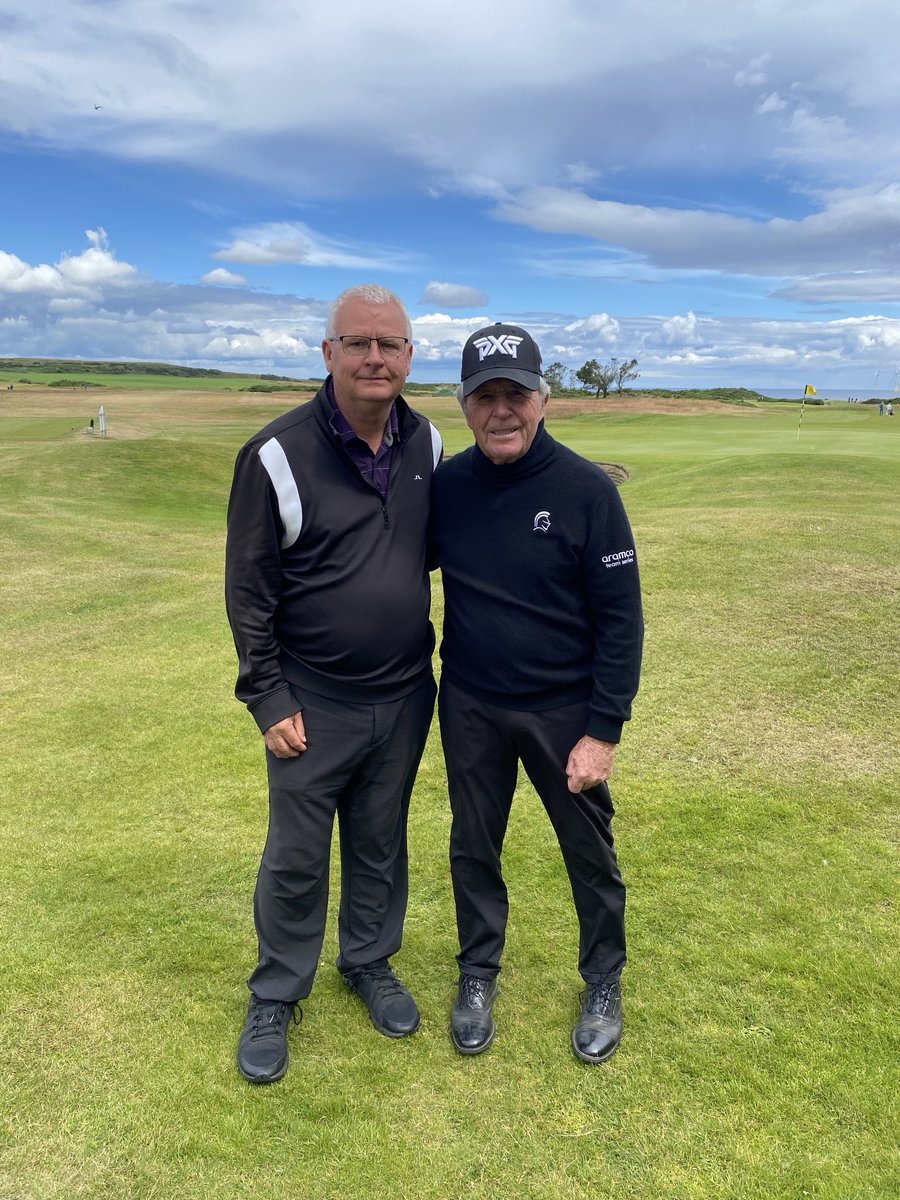 Murcar
Gary Player giving a bunker play clinic